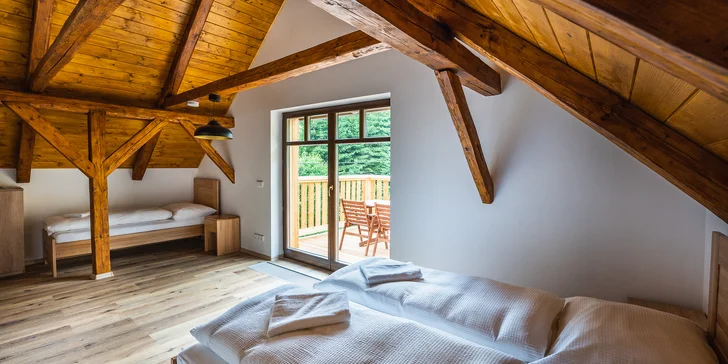 Luxusní apartmán se saunou v Beskydech na Bílé: až pro 4 osoby, turistika, cyklistika