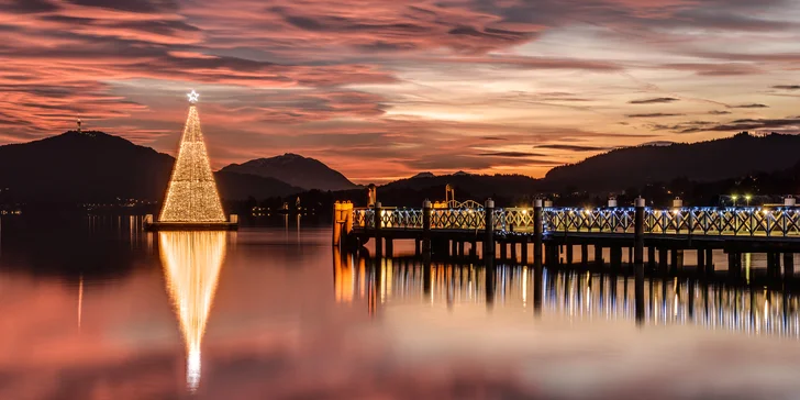 Na advent od Jadranu k alpským jezerům: doprava, průvodce i ubytování v hotelu a polopenze