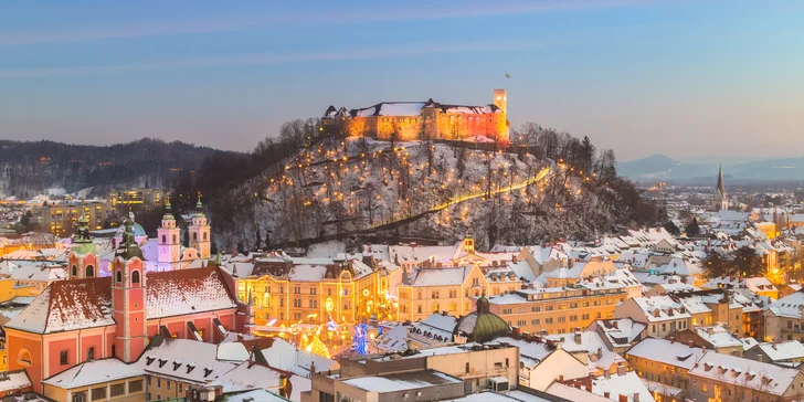 Na advent od Jadranu k alpským jezerům: doprava, průvodce i ubytování v hotelu a polopenze