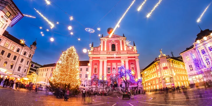 Na advent od Jadranu k alpským jezerům: doprava, průvodce i ubytování v hotelu a polopenze