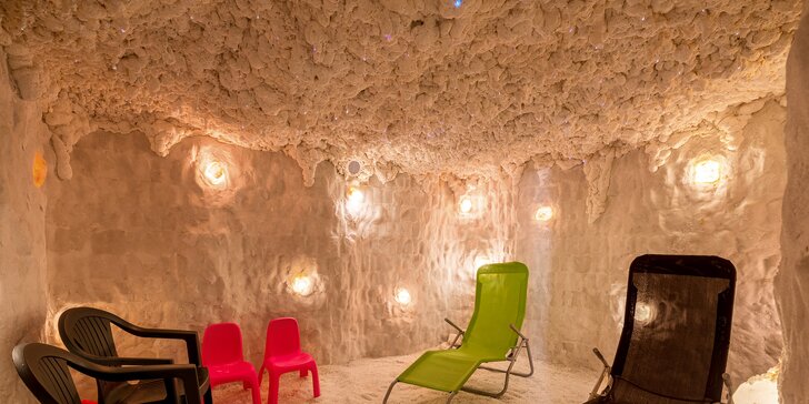 Odpočinkový pobyt na Chodsku: pokoj s vlastní saunou, solná jeskyně se solí z Mrtvého moře
