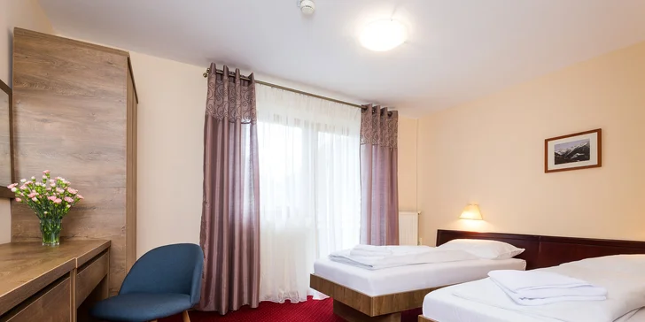  Samozřejmostí je vždy vlastní koupelna s WC a sprchou nebo vanou.