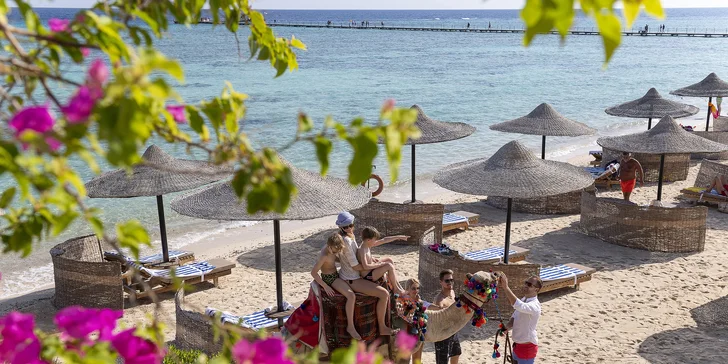 All inclusive dovolená v Egyptě: 5* plážový resort s bazény, včetně letenky