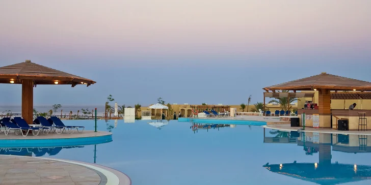 All inclusive dovolená v Egyptě: 5* plážový resort s bazény, včetně letenky