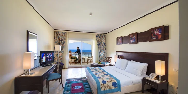 Za mořem a sluníčkem do Egypta: 5* hotel s all inclusive a bazénem