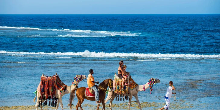 Za mořem a sluníčkem do Egypta: 5* hotel s all inclusive a bazénem