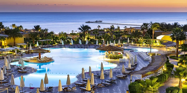 All inclusive dovolená v Egyptě: 5* plážový resort s bazény, včetně letenky
