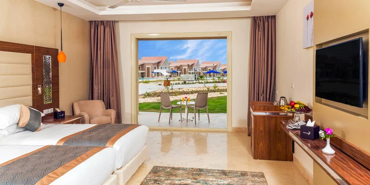 Letecky do Egypta: 5* dovolená v letovisku Marsa Alam, aquapark a all inclusive