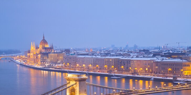 Přivítejte nový rok v centru Budapešti: zájezd s ubytováním na 1 noc a snídaní