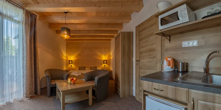 Dovolená v rodinném resortu pod Tatrami: neomezený vstup do bazénu, balíček slev i varianty s wellness