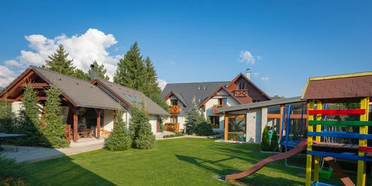 Dovolená v rodinném resortu pod Tatrami: neomezený vstup do bazénu, balíček slev i varianty s wellness