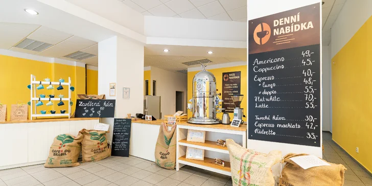 Káva všemi smysly: zážitkové pražení kávy, příprava espressa i latté art