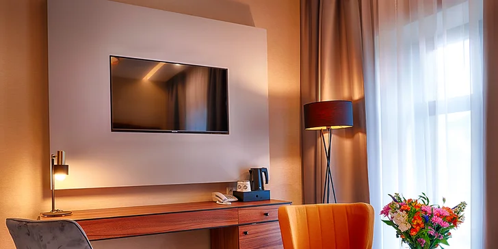 4* dovolená ve Štětíně: ubytování v pokoji nebo v apartmánu se snídaní a neomezený relax v sauně