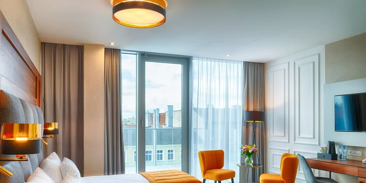 4* dovolená ve Štětíně: ubytování v pokoji nebo v apartmánu se snídaní a neomezený relax v sauně