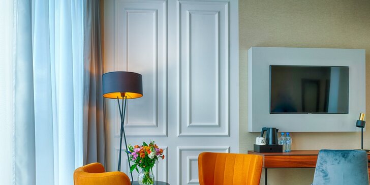 4* dovolená ve Štětíně: ubytování v pokoji nebo v apartmánu se snídaní a neomezený relax v sauně