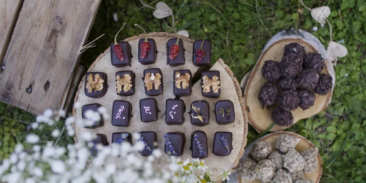 Dvouhodinový workshop na výrobu čokoládových lanýžů včetně degustace