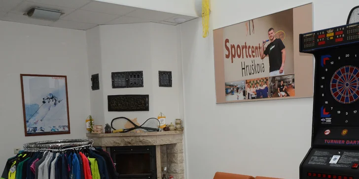 Sportcentrum Hrušková: bowling i s nápoji, squash vč. vybavení i sauna