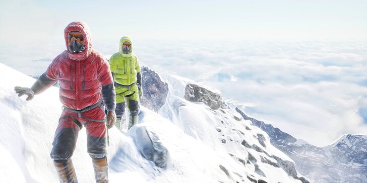 Zdolejte Mount Everest ve virtuální realitě: 50 minut pro 2 osoby