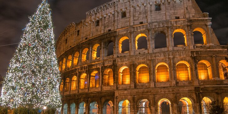Advent v Římě a Vatikánu: letenka, hotel a bohatý program s průvodcem