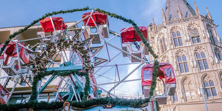 Zájezd s průvodcem do adventního Kolína nad Rýnem: 4 termíny, pohodlná cesta moderním busem