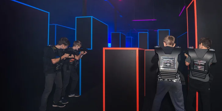 15 minut akční laser game pro 1 až 6 hráčů: aréna u Bořislavky
