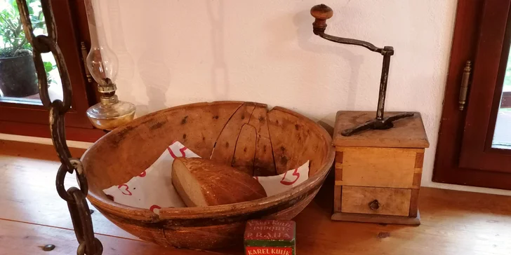 Stylový středověký domek v centru Českého Krumlova pro dva i rodinu