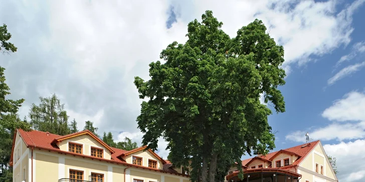 Romantika s privátním wellness včetně 3chodových večeří u Tábora