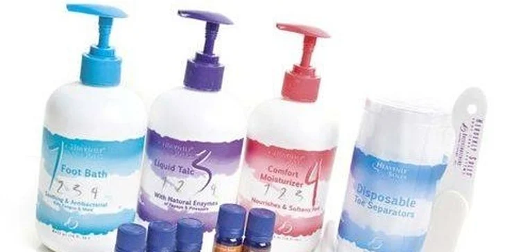 SPA luxusní pedikúra Backscratchers Heavenly Soles + suchá přístrojová pedikúra