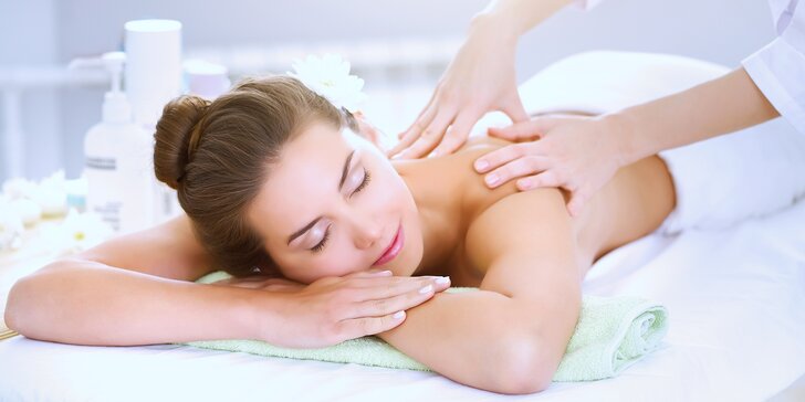 Hodinová masáž dle výběru ze 6 druhů: havajská, zdravotní, sportovní a další