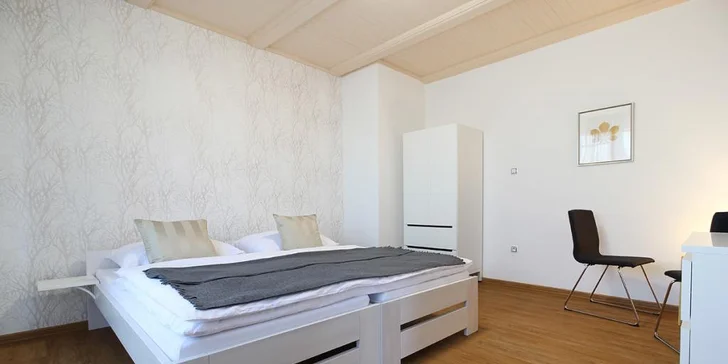 Pohoda v penzionu v Českém Krumlově: pěkný pokoj či apartmán