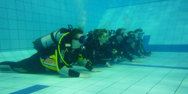 Kurz potápění pro úplné začátečníky pod vedením zkušených instruktorů