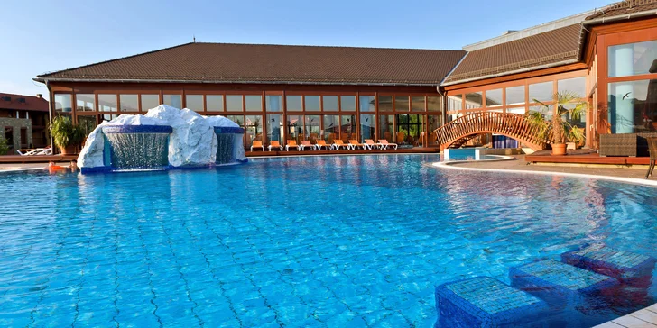 Maďarský ráj relaxu 1 km od Bükfürdö: 4* hotel, obří saunový svět, polopenze