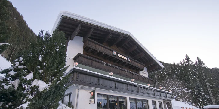 Dovolená v přírodě Tyrolských Alp se snídaní nebo polopenzí