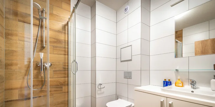 Pohoda na Liptově s bazénem a wellness: apartmán s kuchyňkou až pro 4 osoby