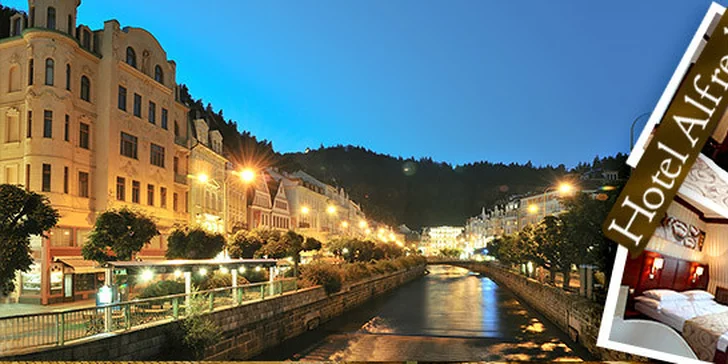 3 nebo 4 dny v Karlových Varech. Relax ve dvou!