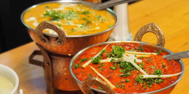3chodové nepálské menu: autentické jídlo plné vůní a pestrá nabídka chodů