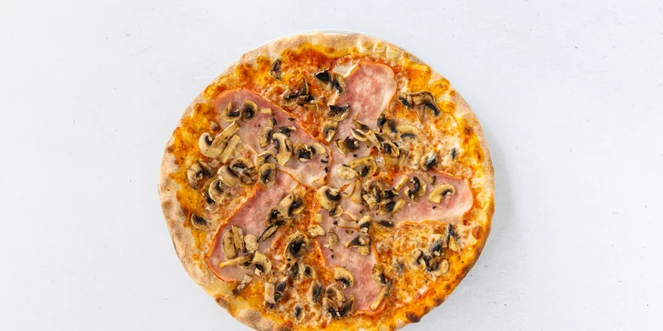 Dvě parádní pizzy o průměru 32 cm podle výběru z celkem 16 druhů
