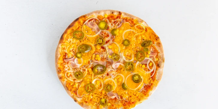 Dvě parádní pizzy o průměru 32 cm podle výběru z celkem 16 druhů