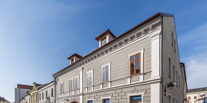 Srdce Slovácka: krásný nový hotel v historickém centru Uh. Hradiště, snídaně i vouchery do restaurací