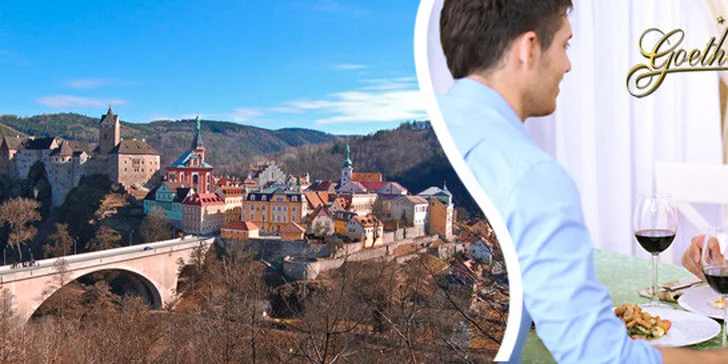 3 romantické dny pro dva u hradu Loket