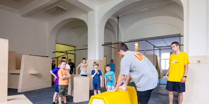 Seznámení s parkourem: tříhodinový workshop pro děti od 10 do 14 let