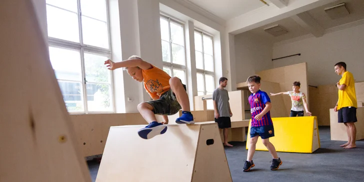 Seznámení s parkourem: tříhodinový workshop pro děti od 10 do 14 let