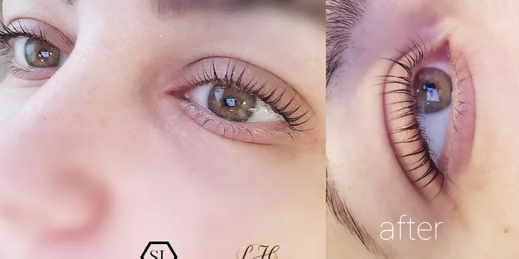 Balíček pro oslnivý pohled: lash lifting řas a laminace obočí s barvením