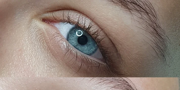 Balíček pro oslnivý pohled: lash lifting řas a laminace obočí s barvením