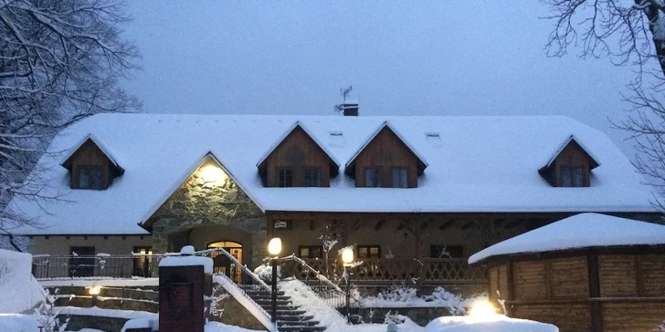 Až 8 pohodových dní v Jeseníkách: snídaně či polopenze i sauna