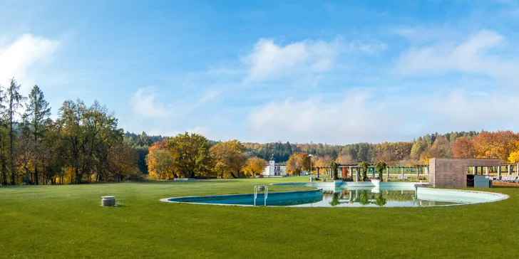 Odpočinkový pobyt na Orlíku včetně wellness a polopenze