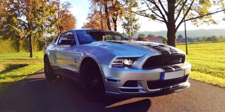 Upravený Ford Mustang: 30 min. spolujízdy nebo až 60 min. řízení