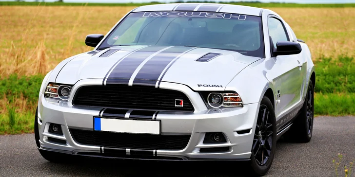 Upravený Ford Mustang: 30 min. spolujízdy nebo až 60 min. řízení