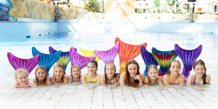 Mermaiding na zkoušku: plavání v kostýmu mořské panny pro děti