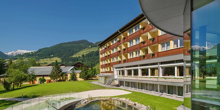 4* dovolená v rakouských Alpách: polopenze, až 2 děti do 11,9 let zdarma a neomezený wellness